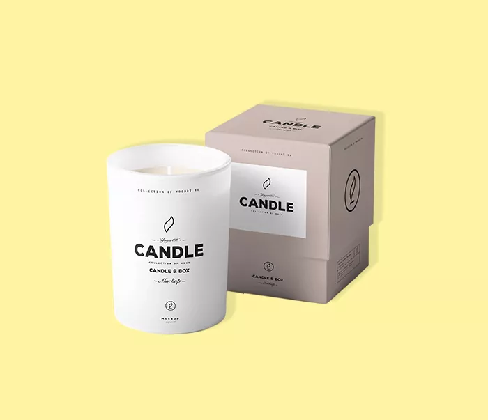 Flip Top Candle Packaging
